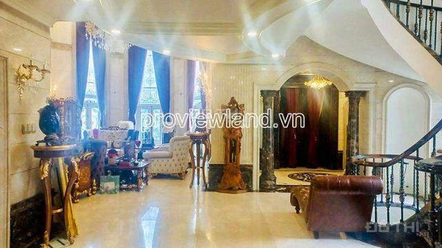 Bán biệt thự siêu sang tại Q3, 360m2 đất, hồ bơi + sân vườn, 2 hầm + 4 tầng