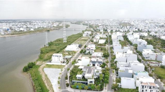 Đất biệt thự Nguyễn Đình Thi, đảo VIP Hoà Xuân, Cẩm lệ, Đà Nẵng, view sông giá cực tốt