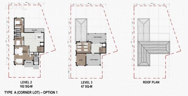 Bán biệt thự King Crown Thảo Điền diện tích 300m2 1 hầm + 3 tầng, hồ bơi, Giỏ hàng CĐT, CK 1%