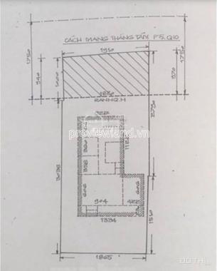 Bán nhà đất Quận 10, Cách Mạng Tháng 8, 19x40m đất, nhà cấp 4, xây được cao tầng