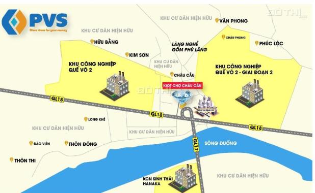 Bán ShopHouse Chợ đầu mối Châu Cầu, Quế Võ, Bắc Ninh