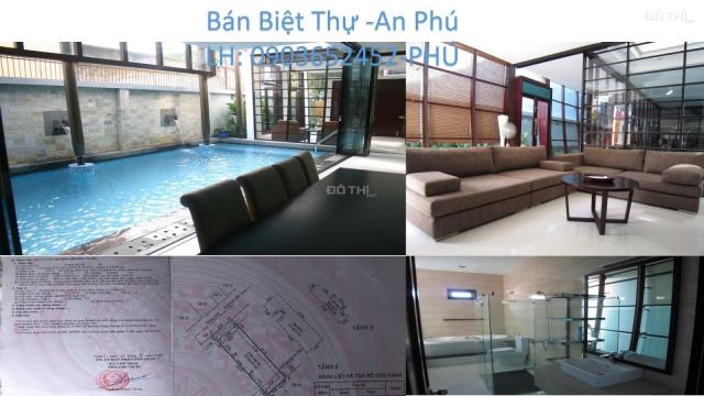 Bán biệt thự đường Số 9, The Vista, An Phú, diện tích: 234m2 giá 39,9 tỷ. LH 0903652452 Mr. Phú