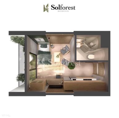 Chỉ 990 tr - Sở hữu căn Studio chung cư Sol Forest Ecopark - Rẻ nhất thị trường