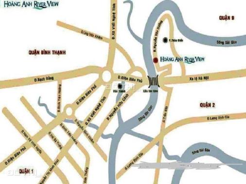 Cho thuê căn hộ Hoàng Anh Riverview, 178m2 diện tích, 4PN, view sông