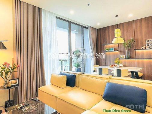 Cần cho thuê căn hộ 2 phòng ngủ Thảo Điền Green, view sông + hồ bơi, 83.5m2