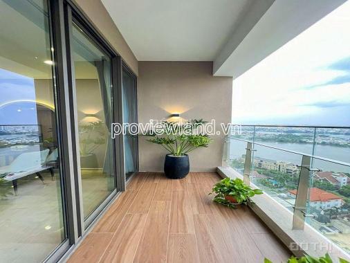 Thuê căn hộ Thảo Điền Green, tầng cao, view sông, DT 84,8m2, 2PN, full nội thất