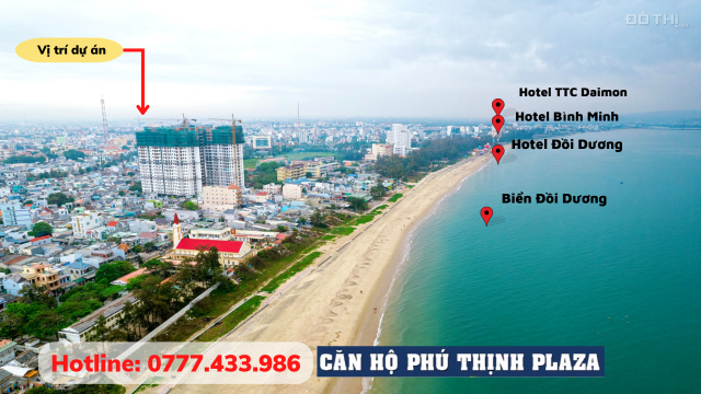 Căn hộ view biển Đồi Dương Phan Thiết Phú Thịnh Plaza dự án duy nhất ngay tại TP Phan Thiết