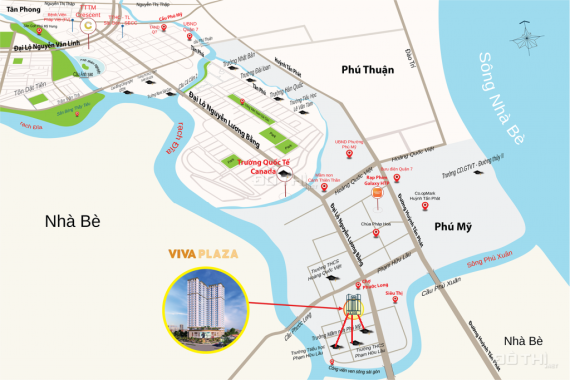 Sở hữu căn hộ chung cư Viva Plaza Nguyễn Lương Bằng q7 ngay trong tầm tay