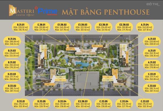 PENTHOUSE MASTERI CENTRE POINT TẦM VIEW VÔ CỰC VĨNH VIỄN. MỞ BÁN ĐỢT ĐẦU TIÊN Số lượng chỉ 24 căn