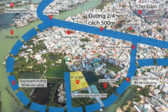 Lô Góc duy nhất 74 m2 chỉ 33 triệu/m2 tại Vạn Thắng - Nha Trang