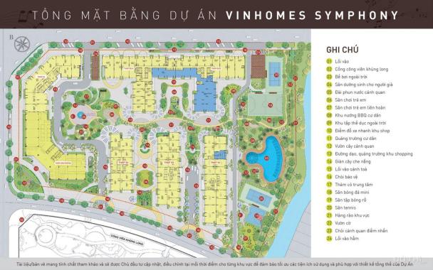 Bán cặp chung cư đập thông_Vinhomes Symphony_Full nội thất cao cấp_LH: 0852236868