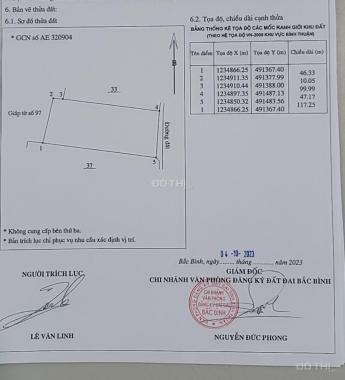 Bán 5,3 sào đất hồng thái, sát đường qh đi xuống biển. giá chính chủ 452 triệu