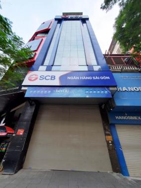 Bán tài sản của công ty, căn nhà mặt phố Ô Chợ Dừa, diện tích 120m2, 7 tầng, giá 63 tỷ, sổ vuông sẵ