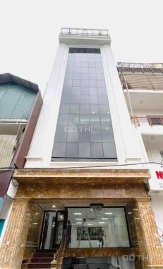 Nhỉnh 290 tr/m2, phân lô 2 oto tránh, có vỉa hè tại Trung Kính, 102m2, 7 tầng, HĐ thuê 120tr/tháng