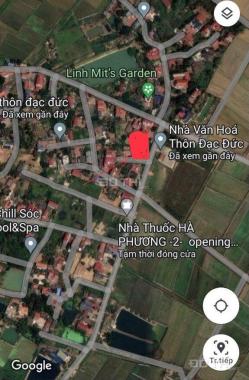 Bán 100m2 đất nở hậu + giáp lô góc đường 2 oto tránh tại Phù Linh ,Sóc Sơn , Gần Hồ, Gần Quốc Lộ 13