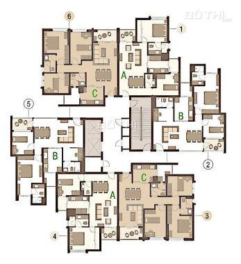 Bán căn hộ Bán căn hộ chung cư Rừng Cọ Ecopark - 83m2, 2 ngủ 2 vệ sinh - tháp D, Đủ nội thấtchung c