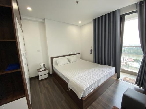 Cho thuê căn hộ 2 ngủ full đồ Hoàng Huy Grand Tower giá 10 triệu bao phí quản lý