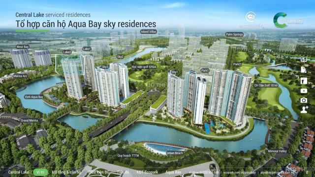 Bán căn hộ 1PN +1 tại Chung cư Aqua Bay Ecopark - Ban công rộng