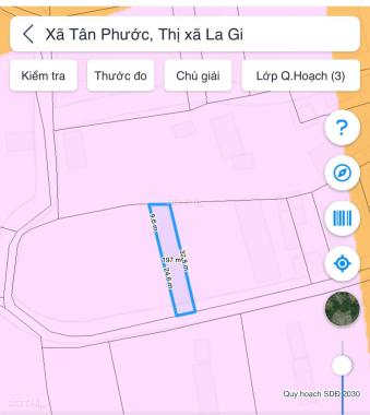 Bán đất thổ cư gần biển thị xã LaGi, 6x32 Full thổ cư, Xã Tân Phước. sổ riêng, GIÁ NGỢP