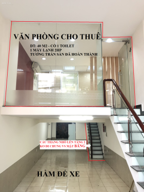 CHO THUÊ MẶT BẰNG ĐẸP, LÀM VĂN PHÒNG RỘNG 40 M2- CÓ KHO LƯU ĐỘNG DƯỚI HẦM XE- 7TR/TH