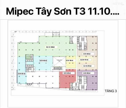 Cho thuê sàn TM, văn phòng Mipec 229 Tây Sơn, Đống Đa, HN DT: 200 - 500 - 1.000 - 2.000m2.