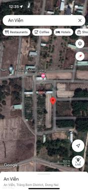 Bán đất xã An Viễn, Trảng Bom, Đồng Nai: 5 x 20m. Giá : 930tr LH: 0903160684 Mr Cường