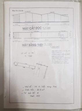 Bán nhà trệt mặt tiền Trần Hưng Đạo (gần ngã 3 Lý Tự Trọng ) . Giá chỉ 11 tỷ