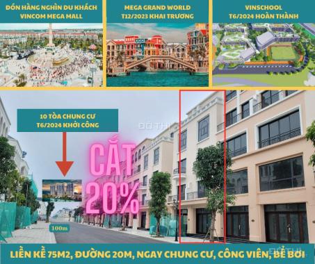 Biệt thự CX đường 20m  Giá rẻ nhất The Empire - Vinhomes Ocean Park 2. Cắt lỗ 2 tỷ