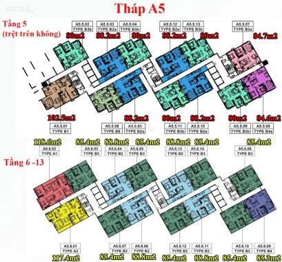 3PN 117m2 Alnata Plus ngay trục đại lộ Gamuda,H. Đông Nam có ban công dài 6m đẹp nhất dự án Celadon