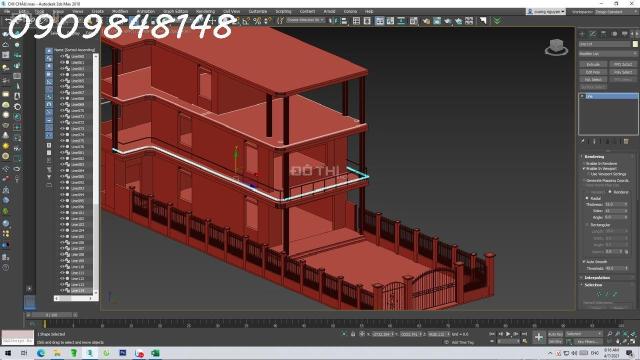 Cần bán nhà 3 tầng, diện tích 341,3m2 tại xã Sơn Định, Huyện Chợ Lách