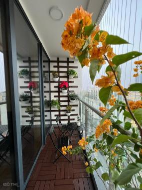 MỚI! Bán căn hộ siêu đẹp 2PN ban công Đông Nam view hồ, chung cư Vinhomes D'Capitale full nội thất