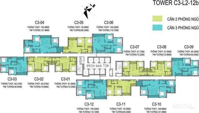 MỚI! Bán căn hộ siêu đẹp 2PN ban công Đông Nam view hồ, chung cư Vinhomes D'Capitale full nội thất