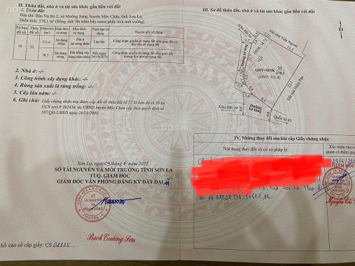 CUỐI NĂM BÁN CẮT LỖ LÔ GÓC 2 MẶT TIỀN TẠI ĐƯỜNG ĐI VÀO KHU DU LỊCH CẦU KÍNH BẠCH LONG – MỘC CHÂU