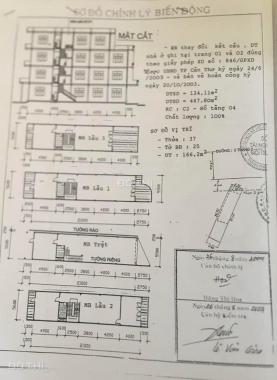 BÁN NHÀ 1 TRỆT 4 LẦU MẶT TIỀN ĐƯỜNG 3/2