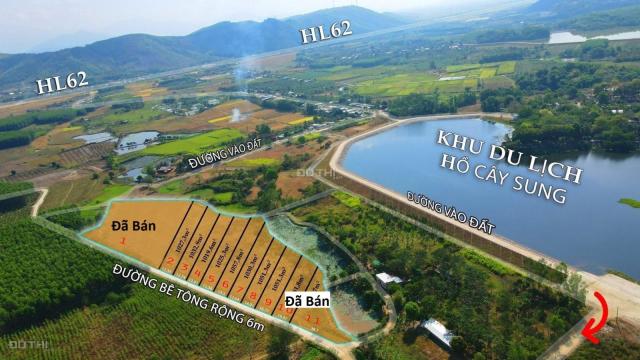Bán đất view đẹp 1.000m2 giá 555tr gần khu du lịch Hồ Cây Sung, xã Diên Tân, Diên Khánh