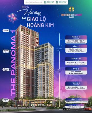 Mở bán giỏ hàng view sông Hàn đẹp nhất Sun Cosmo giá chỉ từ 850 triệu/căn.