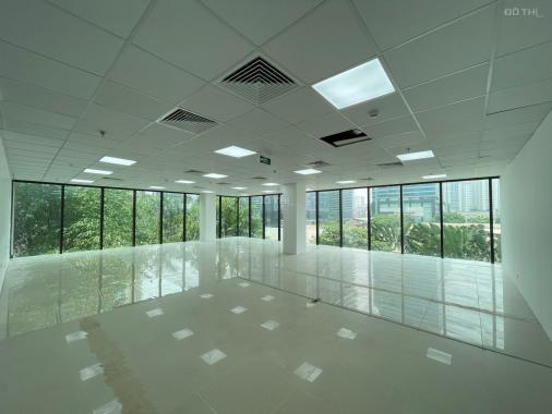 Cho thuê sàn văn phòng ở Trần thái tông 103m2 vuông vắn, 2 mặt thoáng
