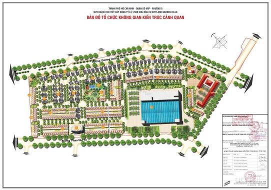 Giảm 8 Tỷ Biệt thự Cityland  GÓC 430m2 City Land Garden Hill Gò Vấp 430m2 Cực Đẹp