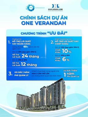 Cần bán căn 2pn tầng 19 bên One Verandah sát Đảo Kim Cương - giảm 10%