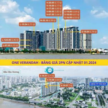 Chủ đầu tư có căn 3 phòng ngủ căn hộ One Verandah Mapletree, Quận 2, 95.1m2 giá 8ty855