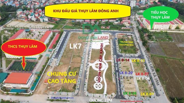 Bán đấu giá đất Thuỵ Lâm Đông Anh giá rẻ nhất 3x tr/m2 có thương lượng năm 2024