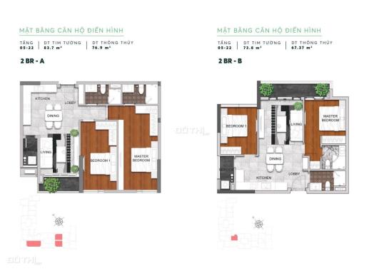 Căn hộ 2pngủ tầng 16 Aster view Vạn Phúc, LM81 – Urban Green Qlộ 13, TĐức, giảm 2%