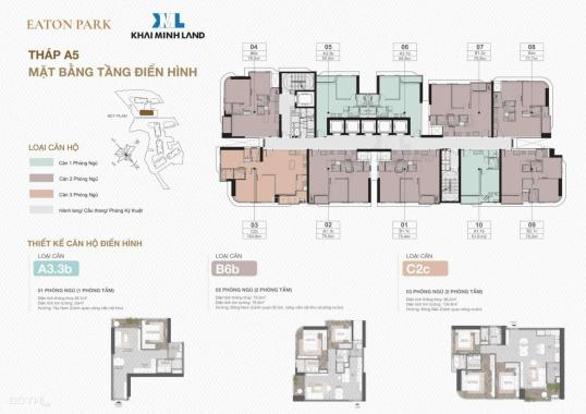 Căn Hộ Hạng A – EATON PARK Mai Chí Thọ – Đối diện Lexington Quận 2, 20/04/2024 mở bán