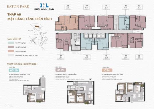 Căn Hộ Hạng A – EATON PARK Mai Chí Thọ – Đối diện Lexington Quận 2, 20/04/2024 mở bán