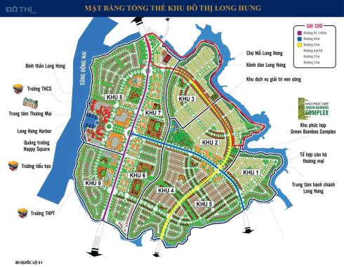 Bán nhà Khu đô thị Long Hưng ( Liền kề Aqua city) nhà sổ hồng sẵn, Nhà Mới, LH: 0799 086 456