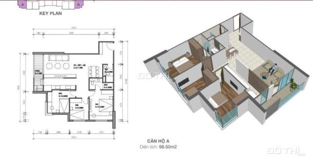 Bán căn hộ chung cư Eco Dreem 300 Nguyễn Xiển, Lô góc – Mới đẹp – 3 ngủ - Full tiện ích, 97m2 – 4.5