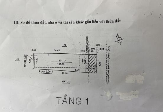 Bán nhà Mặt tiền Đường Trần Thánh Tông, Quận Tân Bình