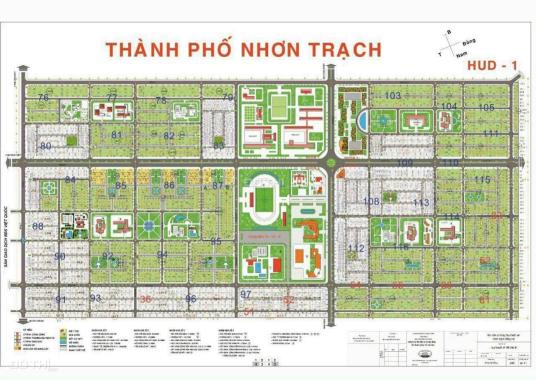 Bán đất nền tại Dự án Khu đô thị mới Long Thọ - Nhơn Trạch- Đồng Nai, giá tốt cho quý AC đầu tư.