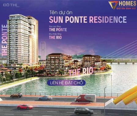 Nhận Đặt Chỗ chiết khấu ngay 1% Căn Hộ Hh3 Sun Ponte Cầu Rồng, Sông Hàn, GĐ 1