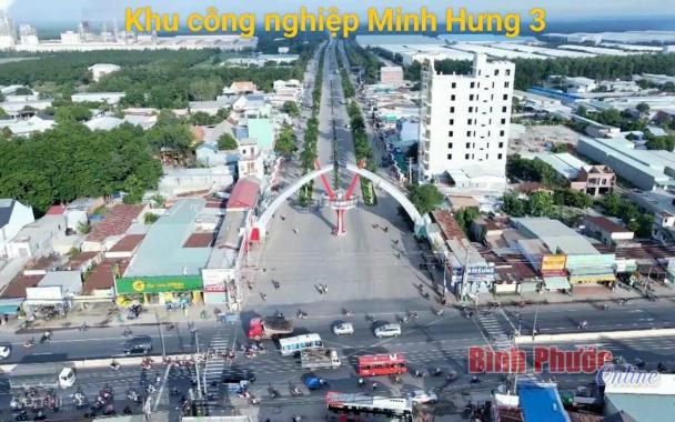 Đất thổ cư, xây trọ gần KCN Minh Hưng 3 và KCN Sikico Chơn Thành Bình Phước